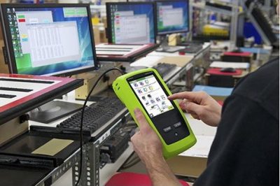 Netscout Onetouch AT im Gebrauch
